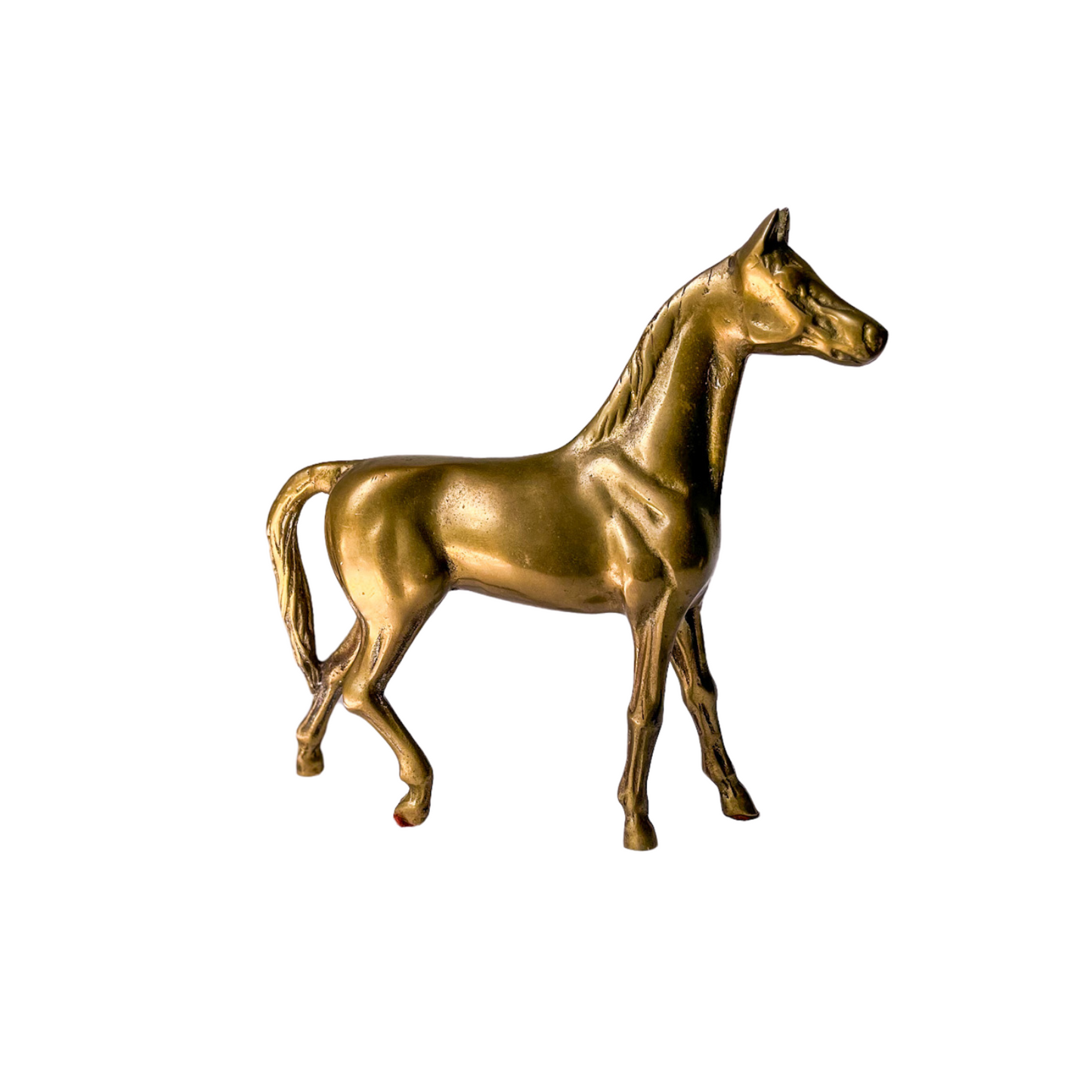 Vintage Brass Horse