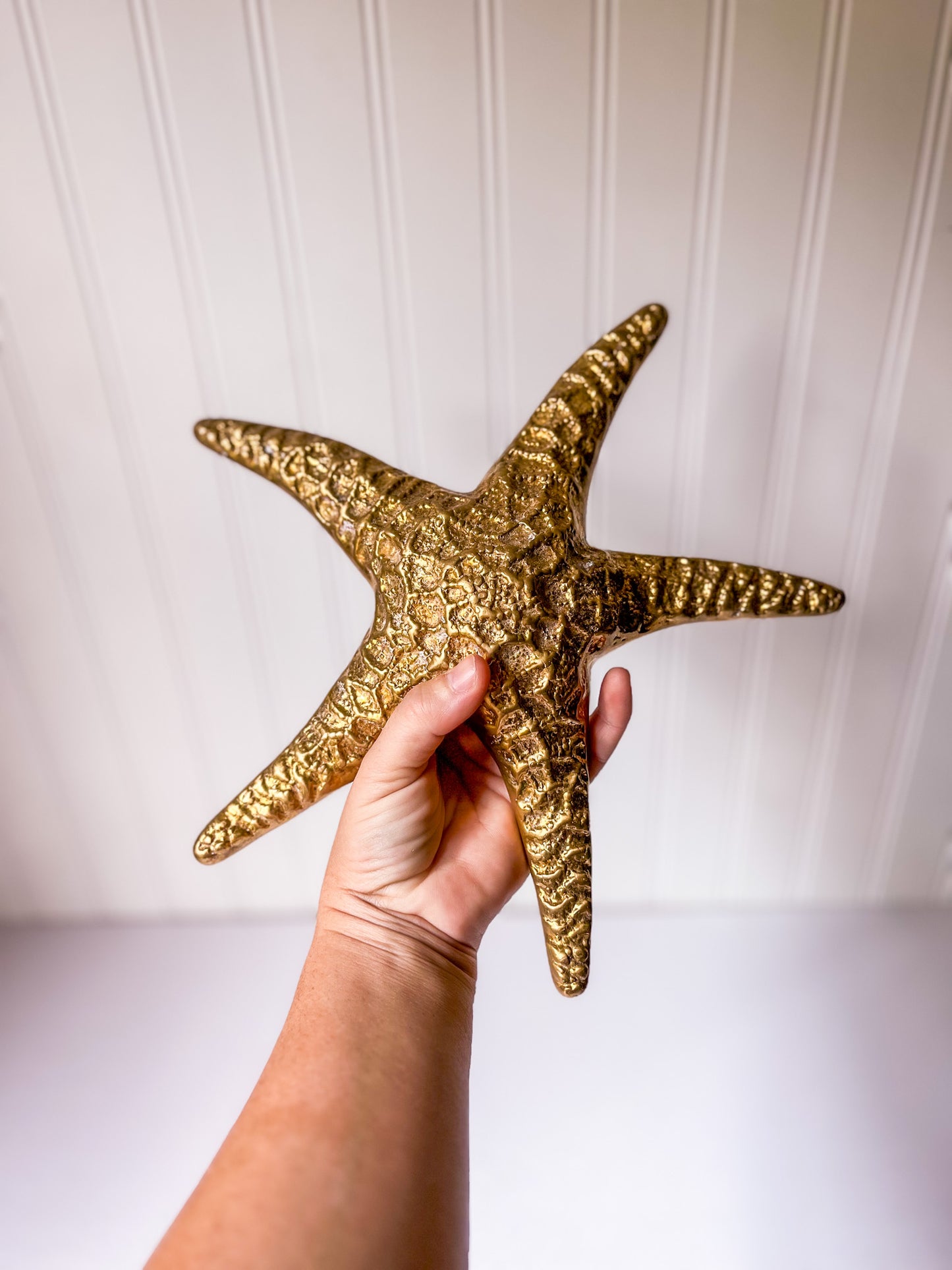 Large Brass Starfish