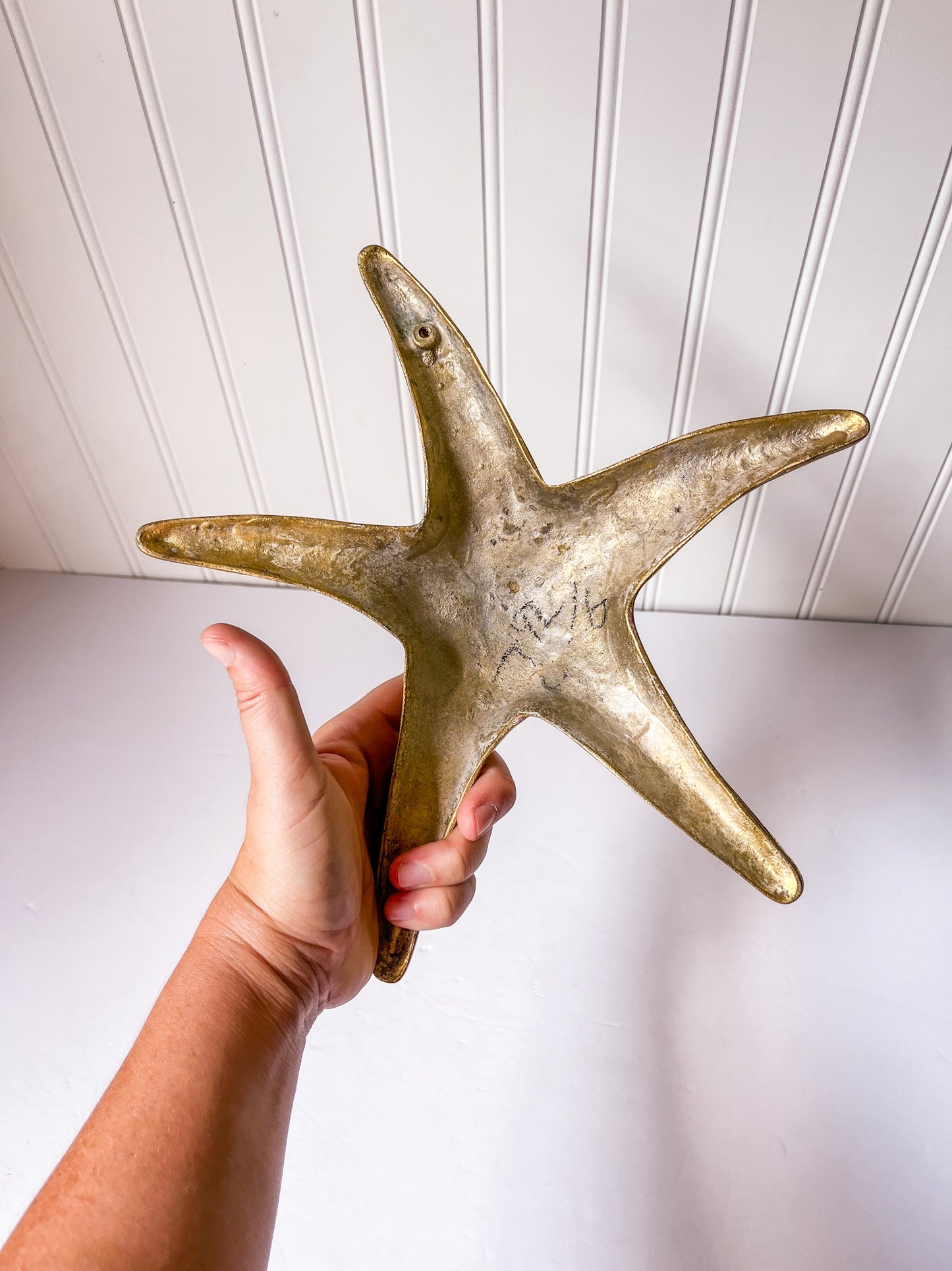 Large Brass Starfish