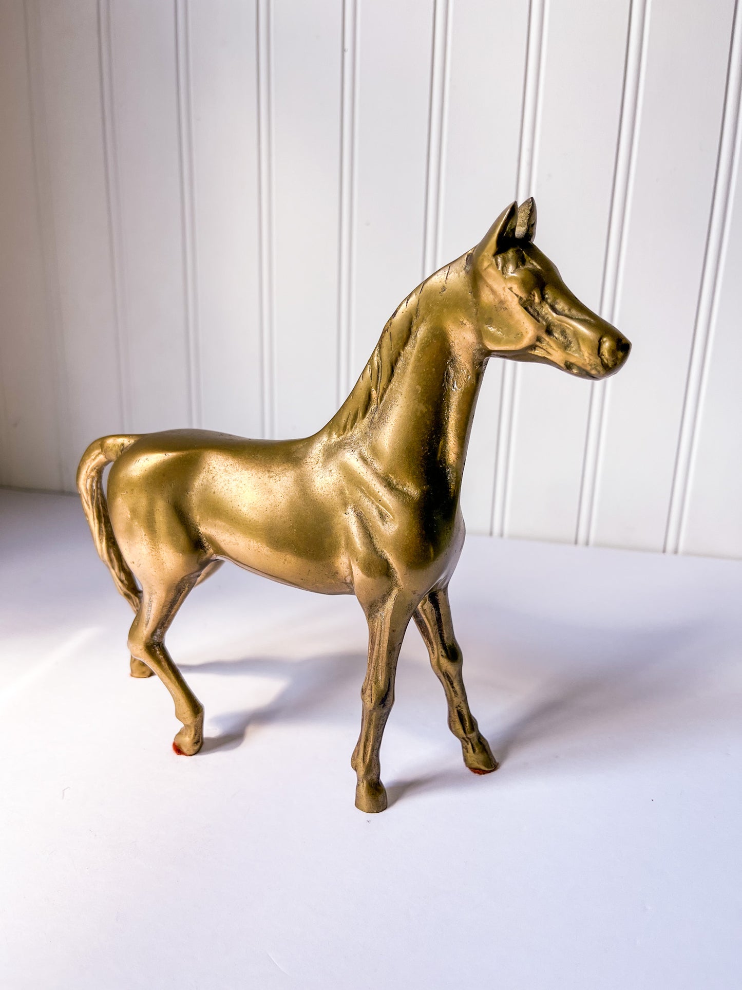 Vintage Brass Horse