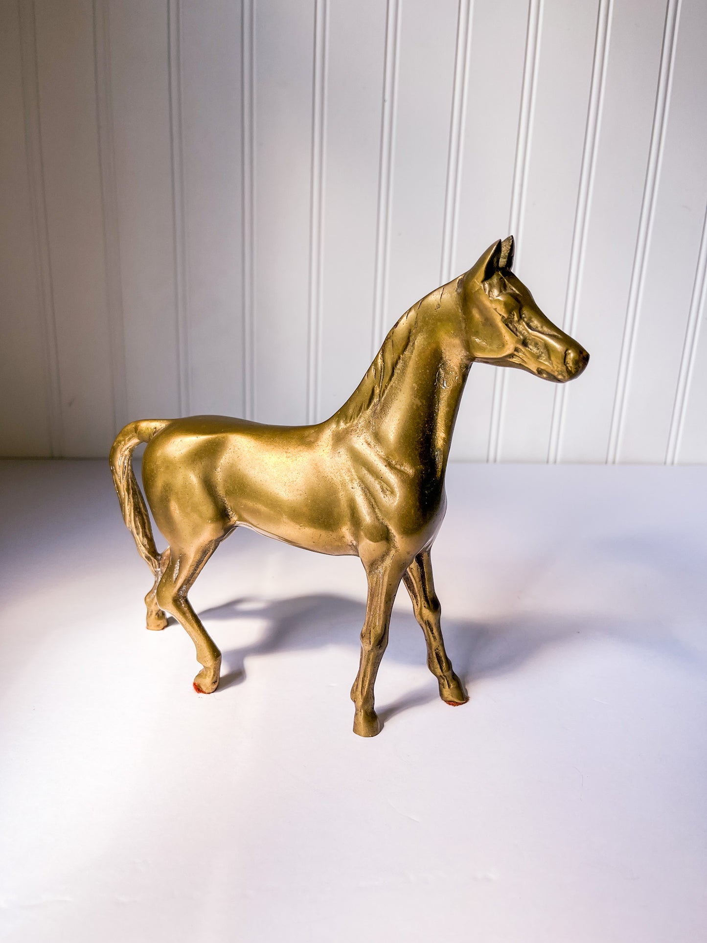 Vintage Brass Horse