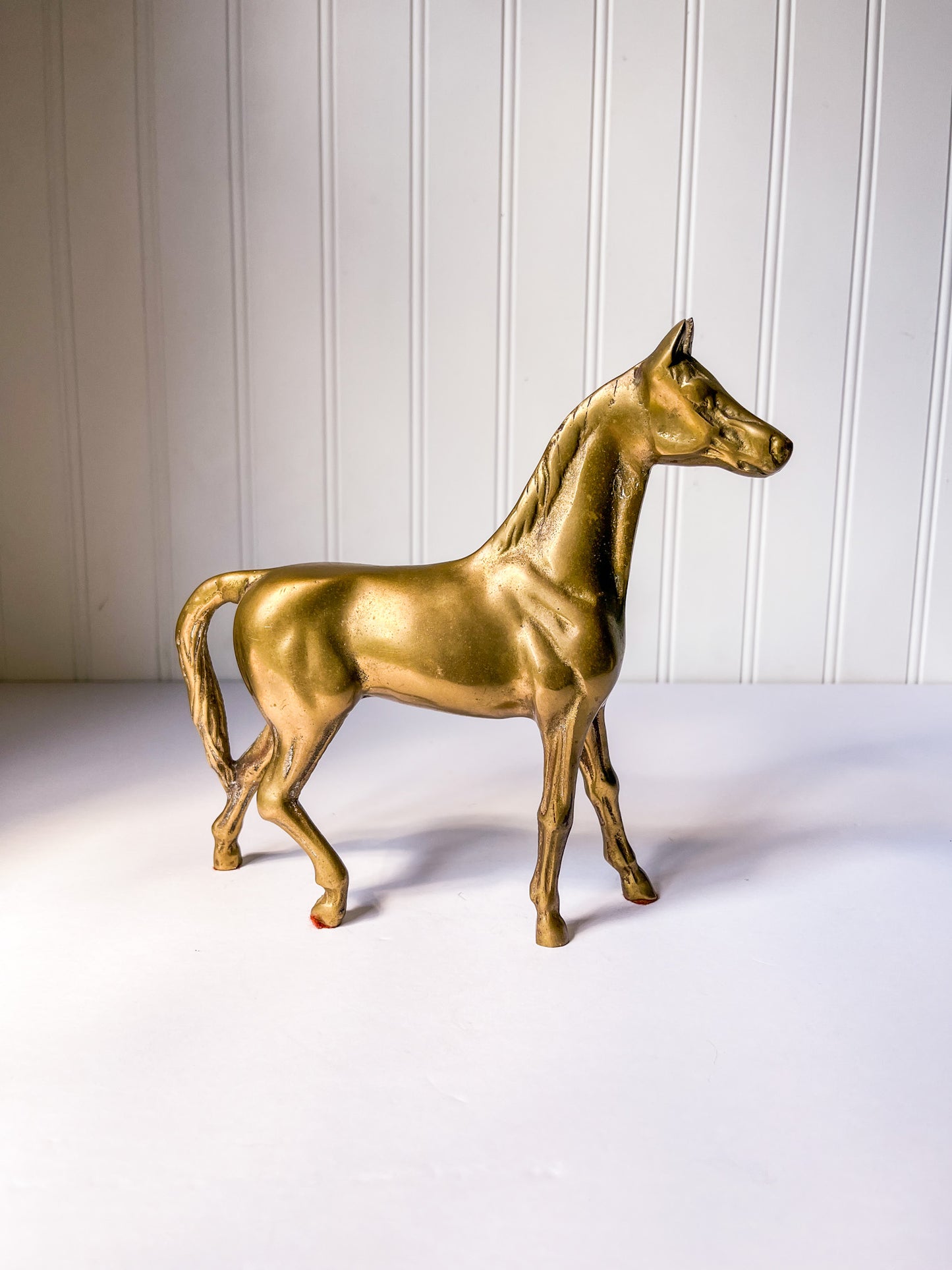 Vintage Brass Horse