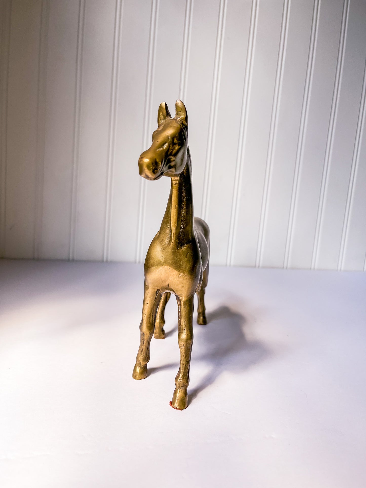 Vintage Brass Horse