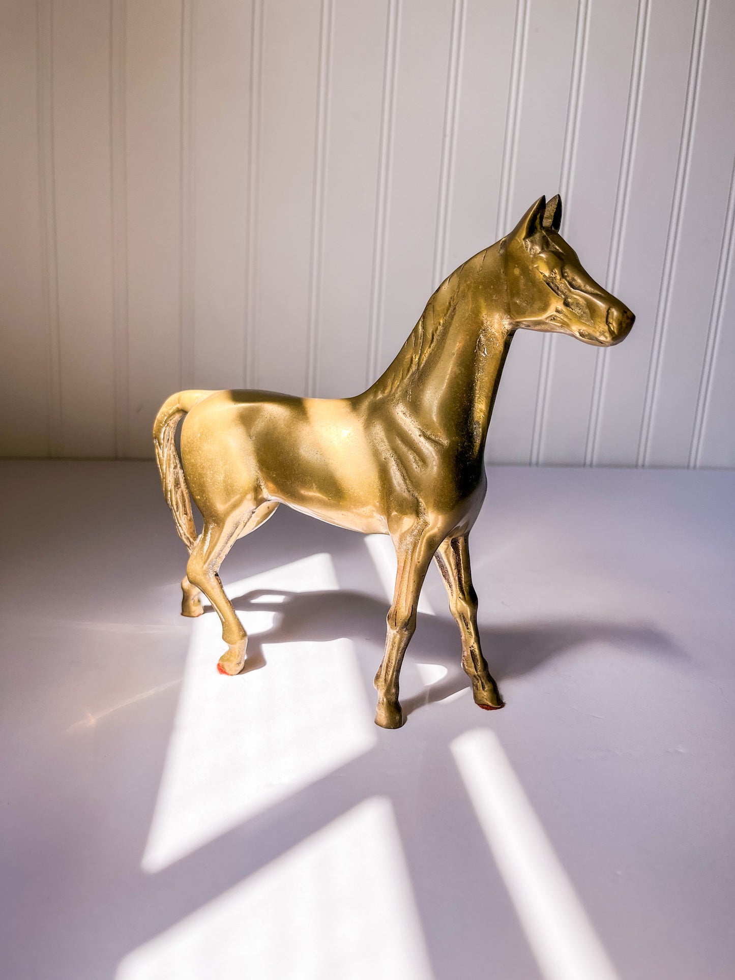 Vintage Brass Horse