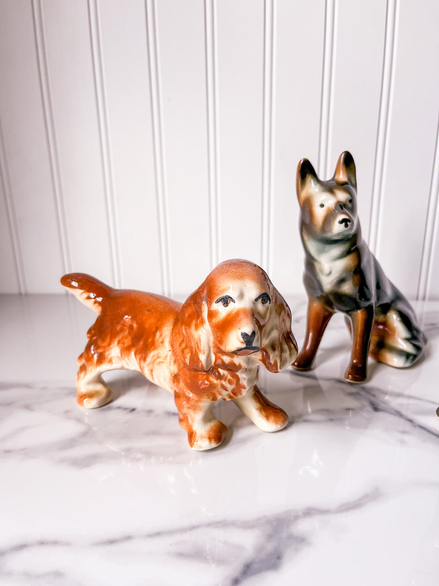 Vintage Ceramic Dog Figurine