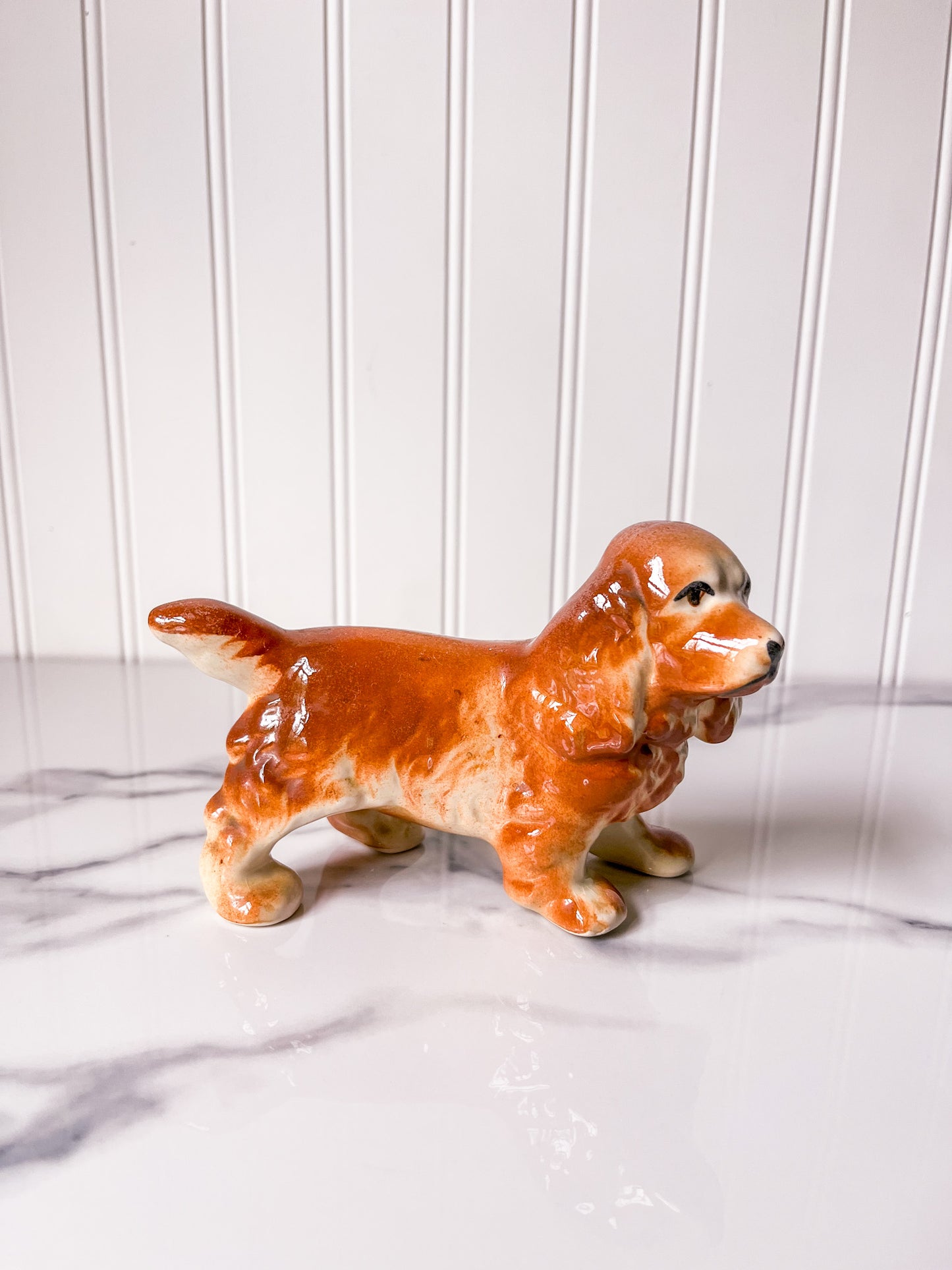 Vintage Ceramic Dog Figurine