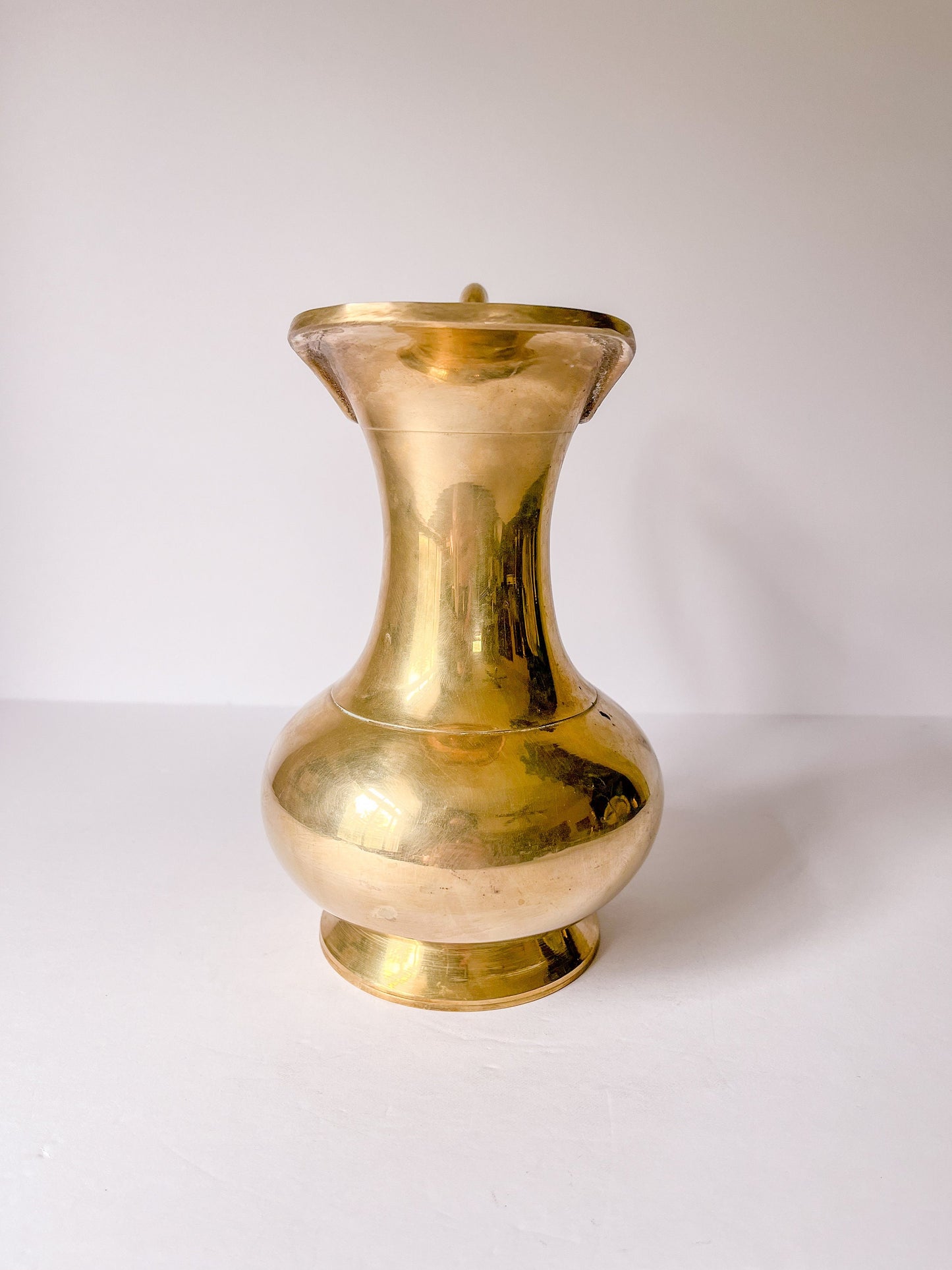 Vintage Brass Pitcher