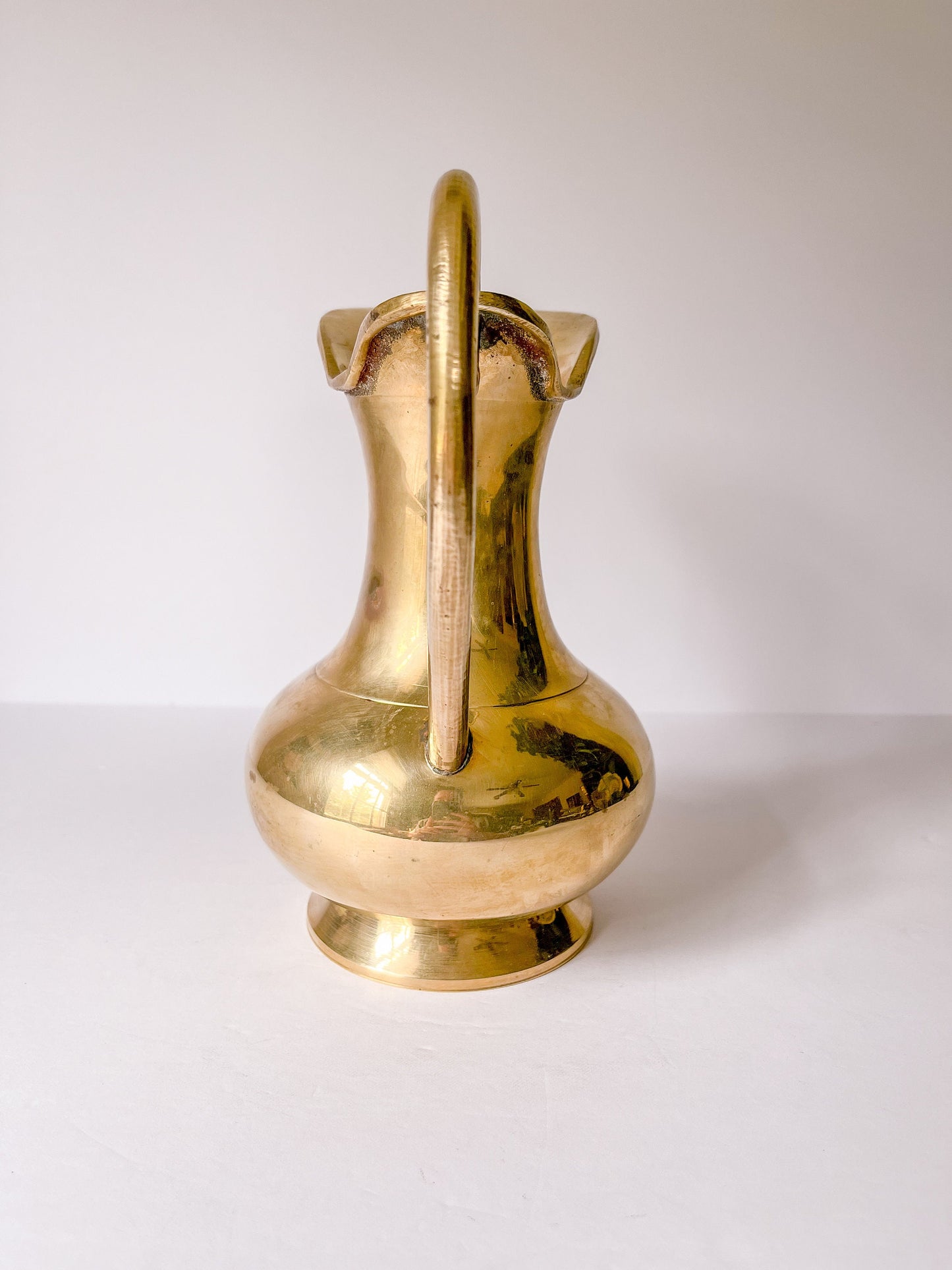 Vintage Brass Pitcher